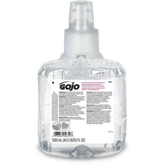 Gojo&reg; LTX-12 Clear Mild Foam Handwash Refill