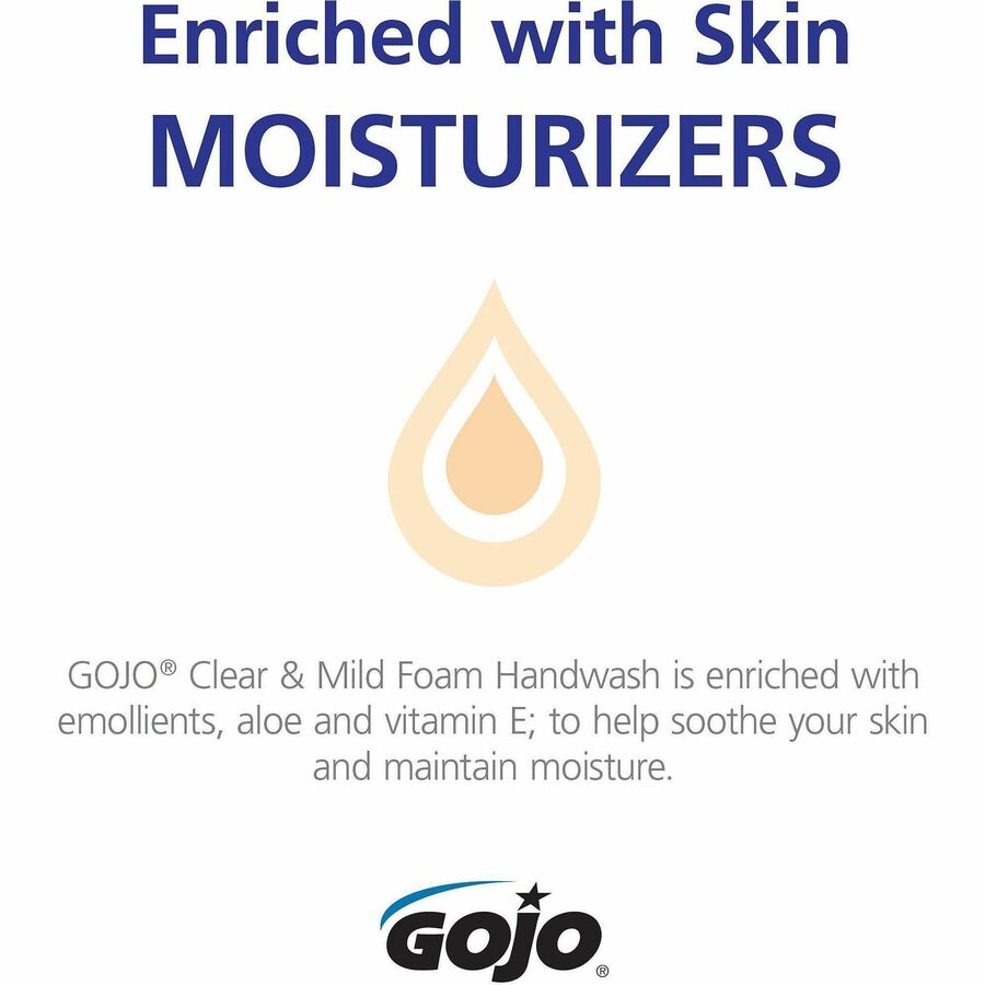 Gojo&reg; LTX-12 Clear Mild Foam Handwash Refill - 191102