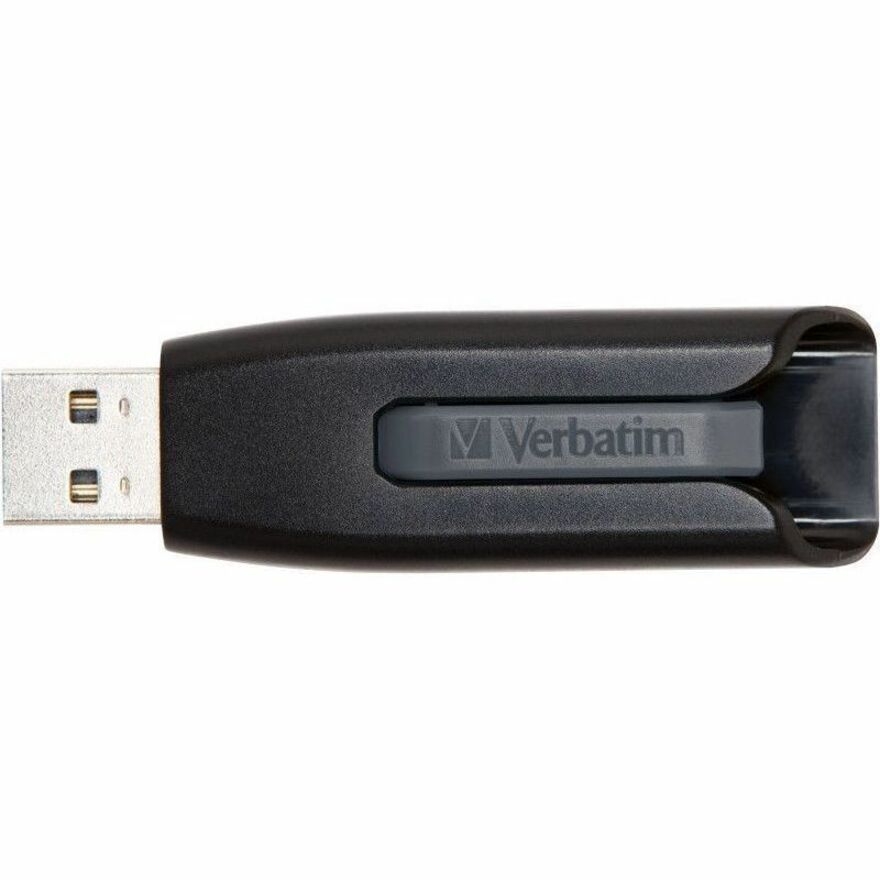 Verbatim 64GB Store 'n' Go V3 USB 3.2 Gen 1 Flash Drive - Gray - 49174