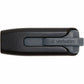 Microban 64GB Store 'n' Go V3 USB 3.2 Gen 1 Flash Drive - Gray - 49174