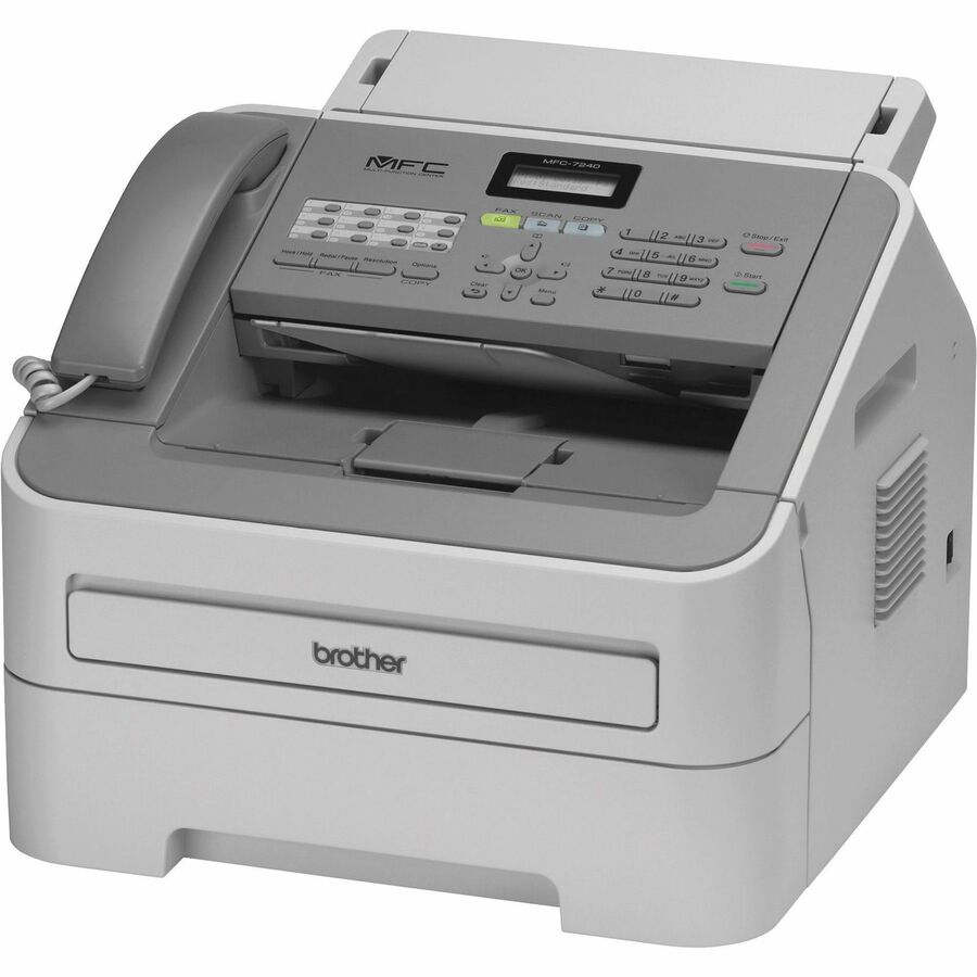 Brother MFC-7240 Wired Laser Multifunction Printer - Monochrome - Black - MFC-7240