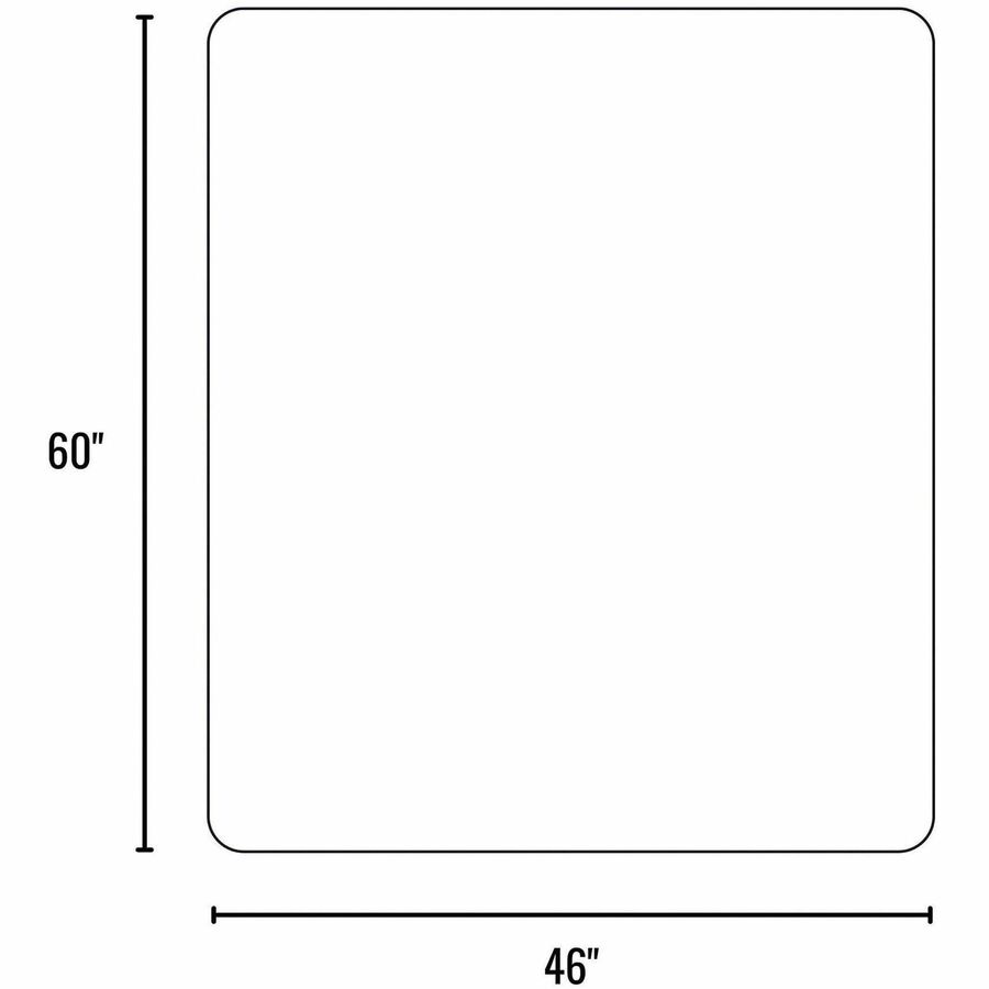 ES ROBBINS Low-Pile Carpet Chair Mat - 128371