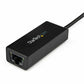 StarTech.com USB to Ethernet Adapter, USB 3.0 to 10/100/1000 Gigabit Ethernet LAN Adapter, USB to RJ45 Adapter, TAA Compliant - USB31000S