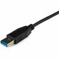 StarTech.com USB to Ethernet Adapter, USB 3.0 to 10/100/1000 Gigabit Ethernet LAN Adapter, USB to RJ45 Adapter, TAA Compliant - USB31000S