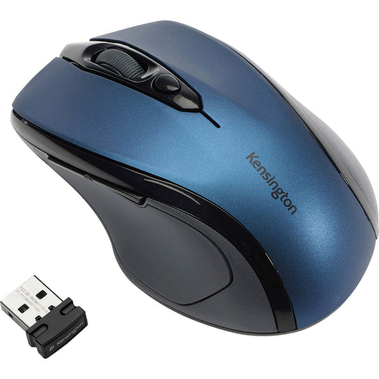 Kensington Pro Fit Mid-Size Wireless Mouse Saphire Blue