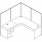 Lorell Essentials Box/Box/File Fixed File Cabinet - 69603