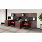 Lorell Essentials Box/Box/File Fixed File Cabinet - 69603