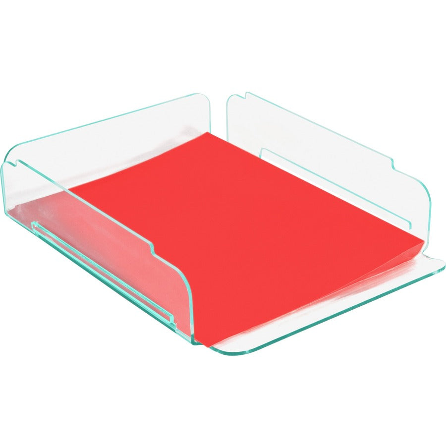 Lorell Single Stacking Document Tray - 80654