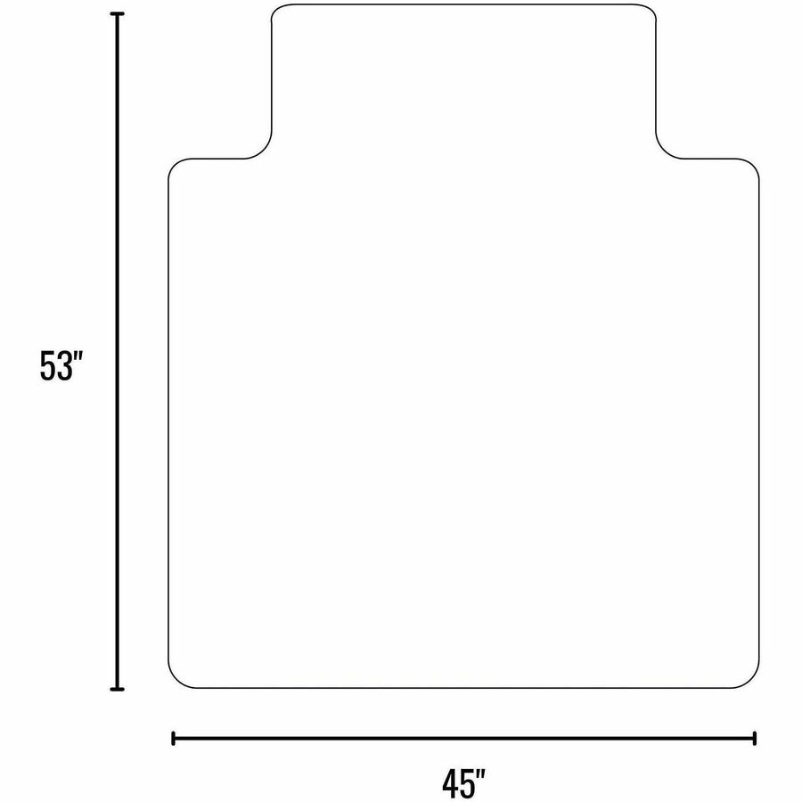 ES ROBBINS Low-Pile Carpet Chair Mat - 128173