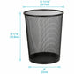 Lorell Mesh Waste Bin - 52770
