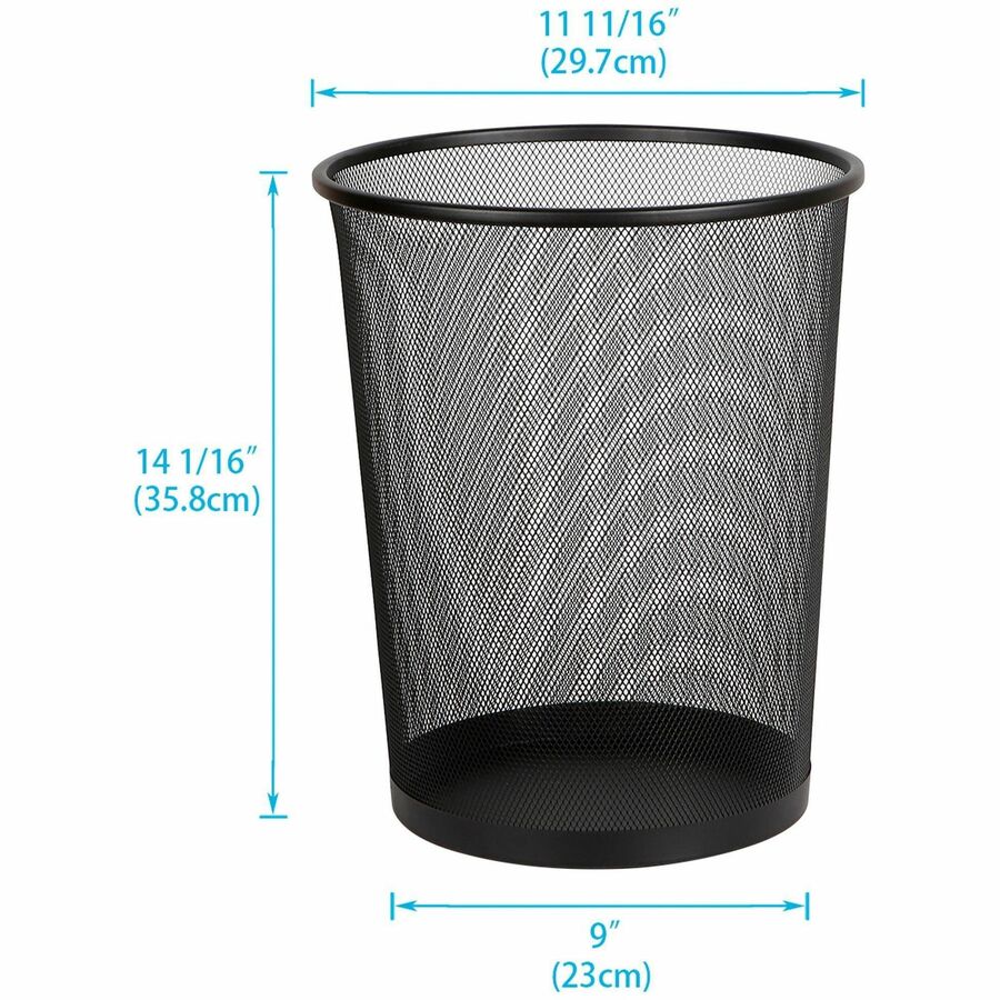 Lorell Mesh Waste Bin - 52770
