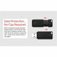 Verbatim 64GB Pinstripe USB Flash Drive - Black - 49065