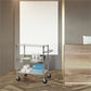 Lorell 3-Tier Rolling Cart - 84858