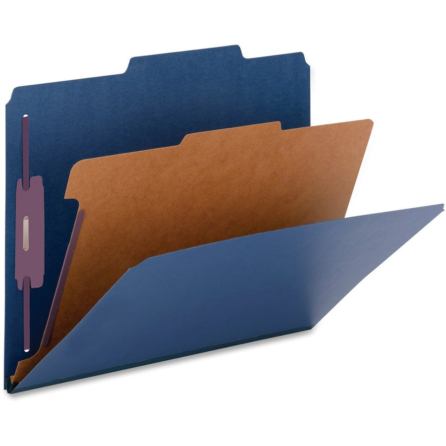 Nature Saver 2/5 Tab Cut Legal Recycled Classification Folder - SP17221