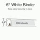Cardinal&reg; Xtralife ClearVue Locking Slant-D Binder - 26360