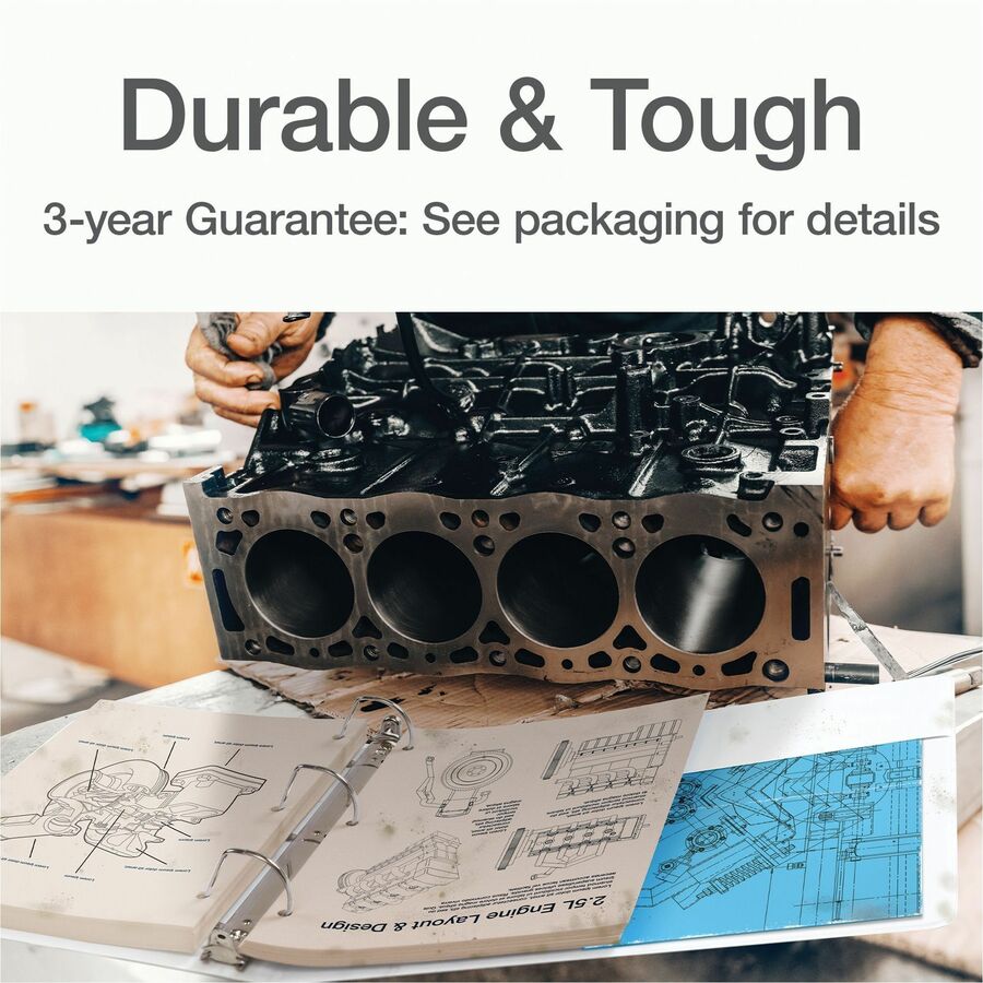 Cardinal&reg; Xtralife ClearVue Locking Slant-D Binder - 26360