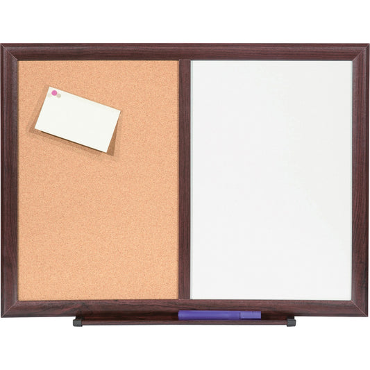 Lorell Combo Dry-Erase/Cork Board