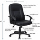 Lorell Managerial Mid-back Chair - 84869