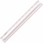 Westcott 12" Clear Magnifying Data Processing Ruler
