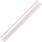 Westcott 12" Clear Magnifying Data Processing Ruler