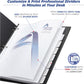 Avery&reg; Customizable Print-On Dividers - 11554