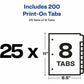 Avery&reg; Customizable Print-On Dividers - 11554