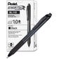 EnerGel-X Retractable Gel Roller, (1.0mm) Metal Tip, Black Ink - BL110A