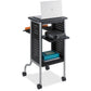 Safco Scoot Presentation Cart - 8945BL
