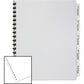 Swingline GBC ZipBind&reg; Pre-Punched Tabs - 26008