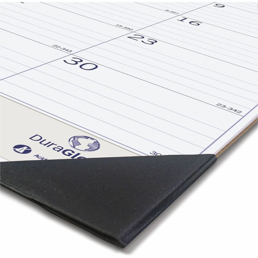 Blueline DuraGlobe Monthly Desk Pad Calendar, 22" x 17" , English - C177227
