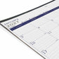 Blueline DuraGlobe Monthly Desk Pad Calendar, 22" x 17" , English - C177227