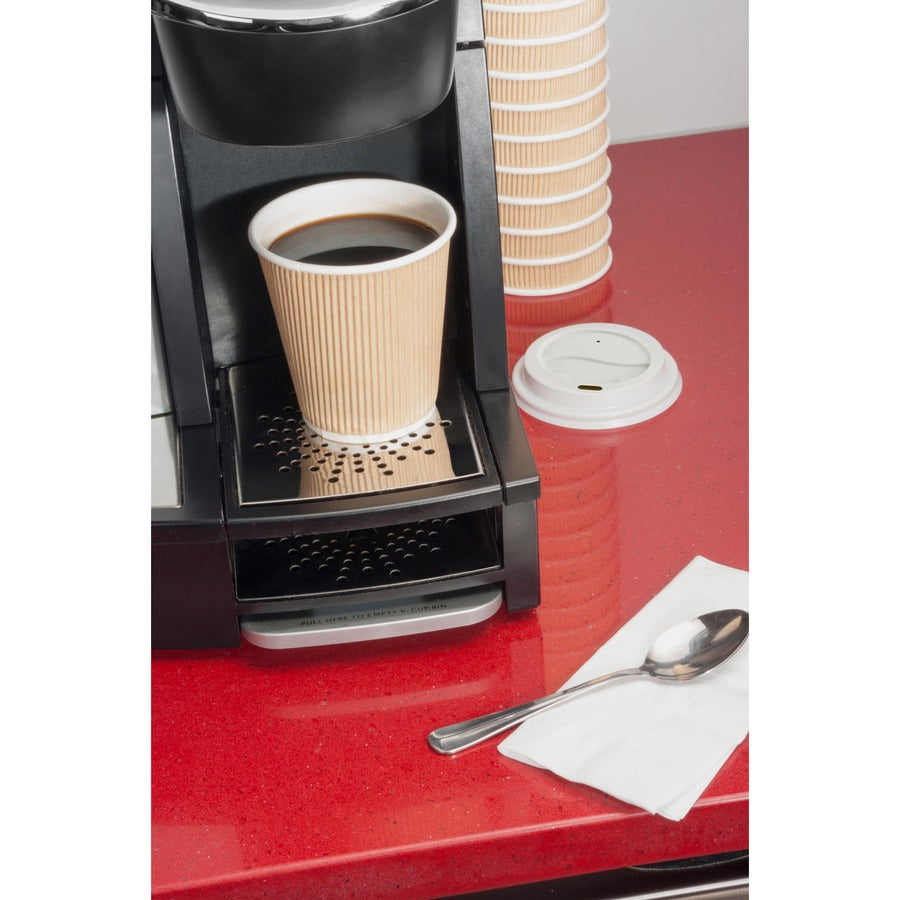 Genuine Joe Ripple Hot Cup Protective Lids - GJO11259
