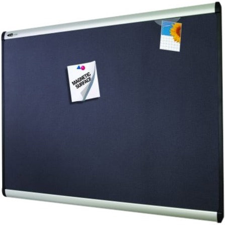Quartet Prestige Plus Magnetic Fabric Bulletin Board, 4' x 3' - 3413803843