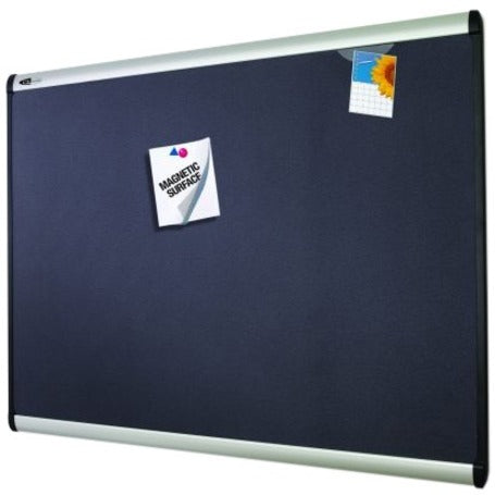 Quartet Prestige Plus Magnetic Fabric Bulletin Board, 6' x 4' - 3413803844