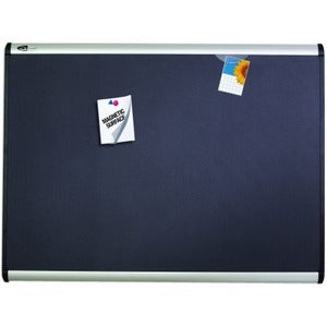 Quartet Prestige Plus Magnetic Fabric Bulletin Board, 6' x 4'