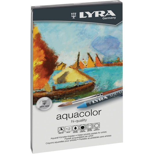 Lyra Aquacolor Water Soluable Crayons