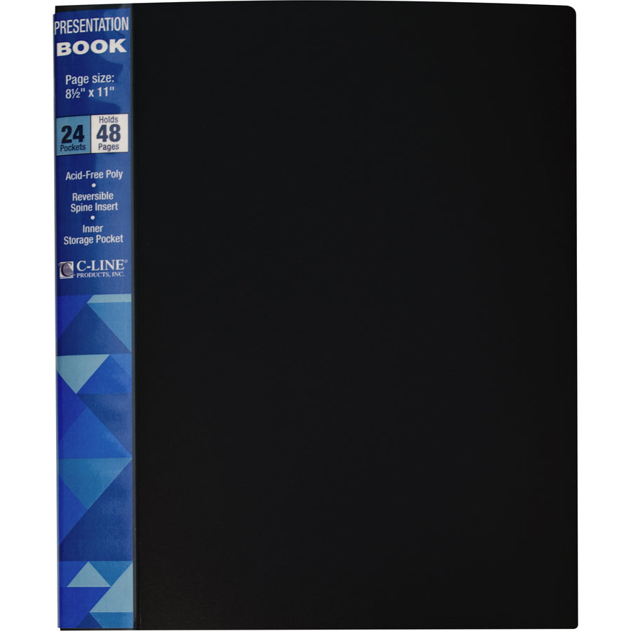 C-Line Bound Sheet Protector Presentation Books - 33240