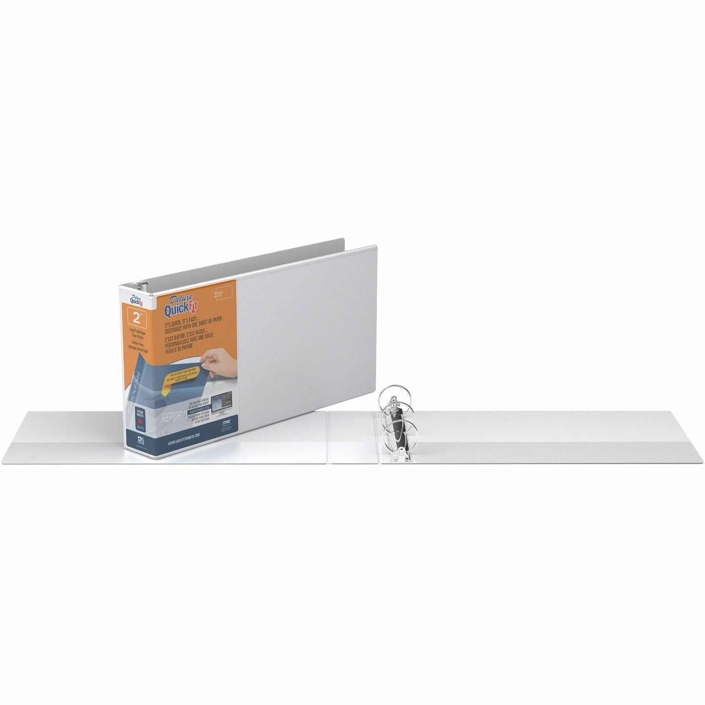 QuickFit Deluxe Ring Binder