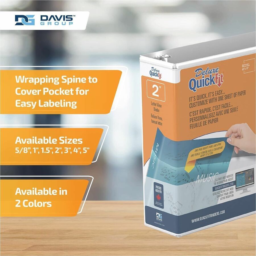 QuickFit Deluxe Ring Binder - 97130