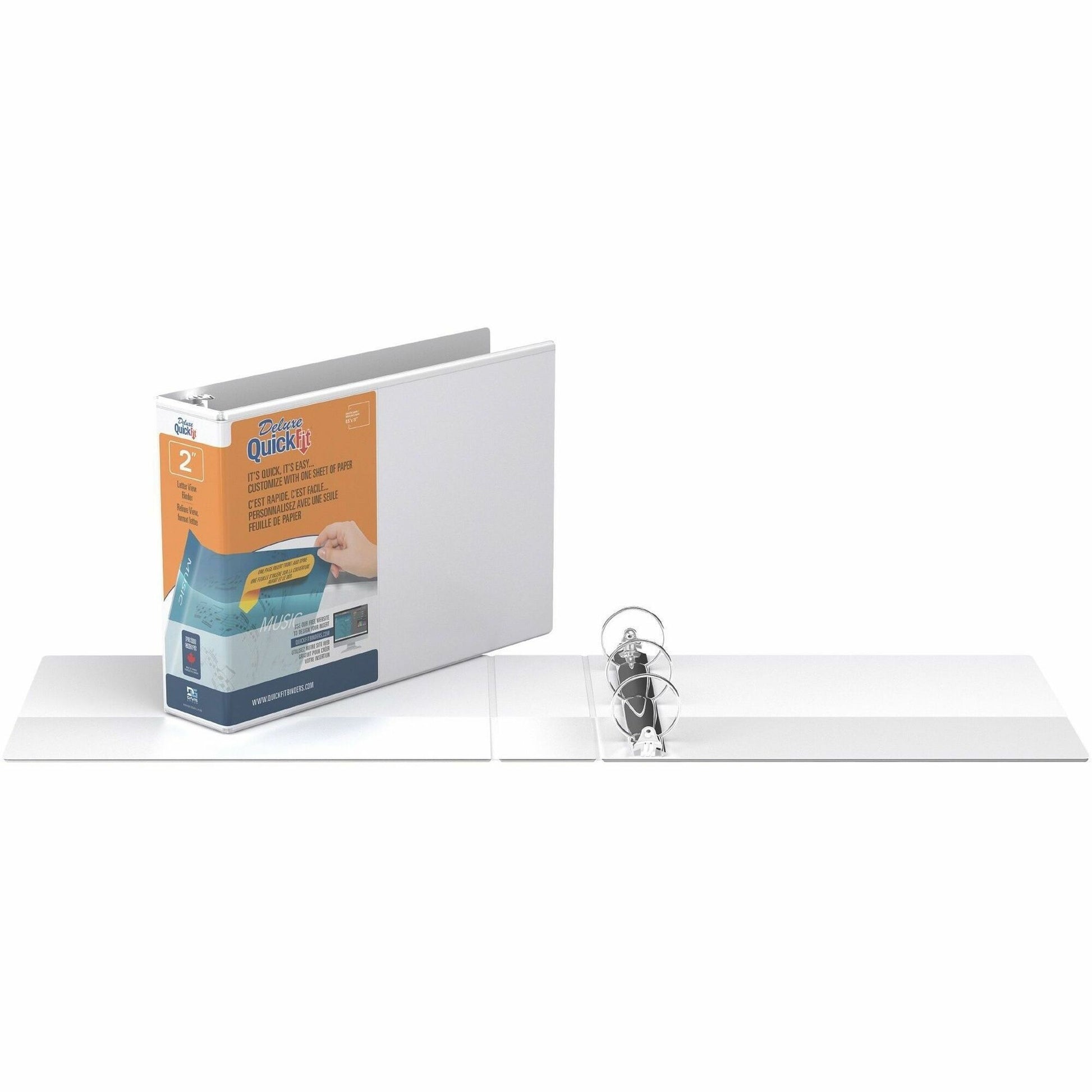 QuickFit Deluxe Ring Binder