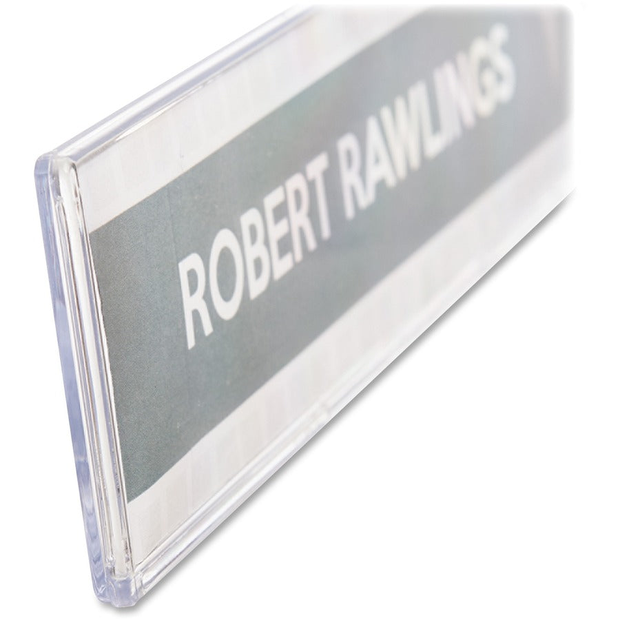 Deflecto Cubicle Nameplate Sign Holder - 587501