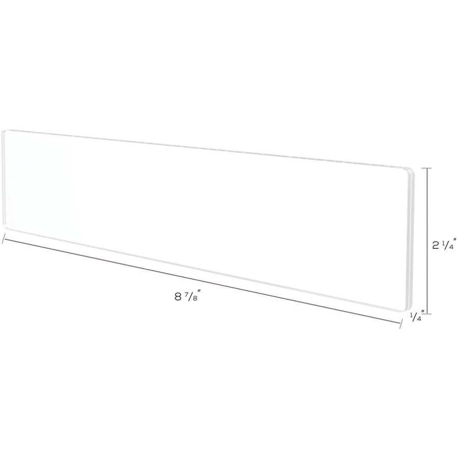 Deflecto Cubicle Nameplate Sign Holder - 587501