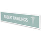 Deflecto Cubicle Nameplate Sign Holder - 587501