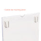 Deflecto Cubicle Sign Holders - 588601