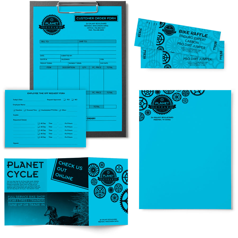 Astrobrights Color Copy Paper -Lunar Blue - 21528