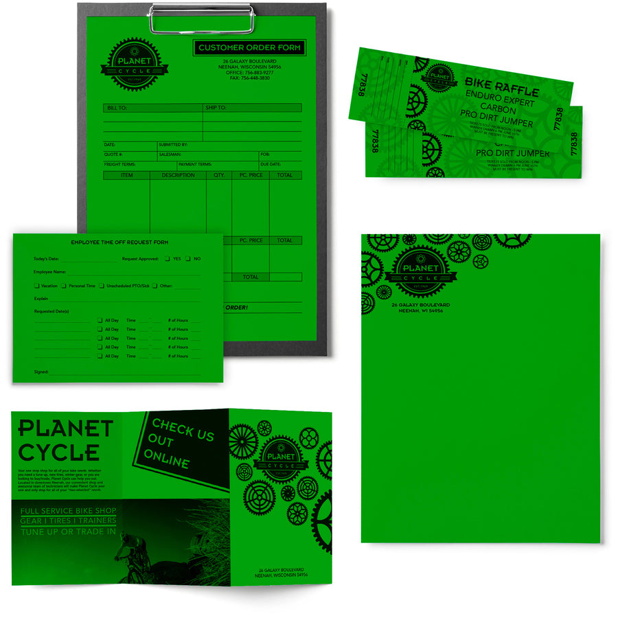Astrobrights Color Copy Paper - Gamma Green - 21548