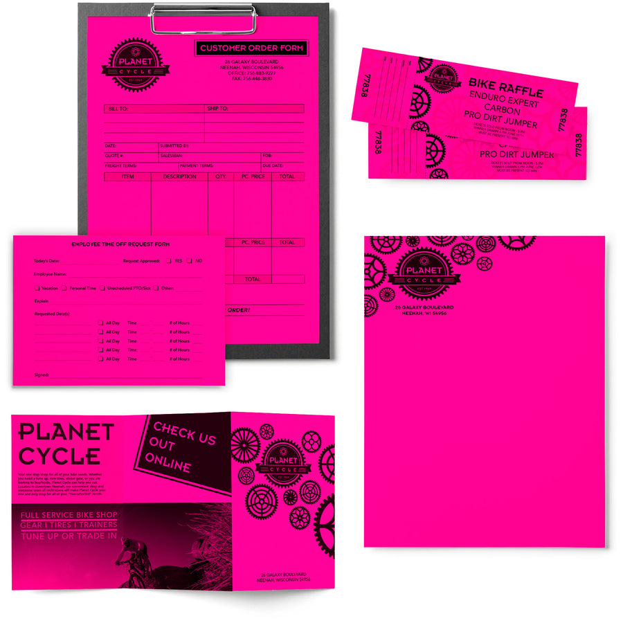 Astrobrights Color Copy Paper - Fireball Fuchsia - 21688