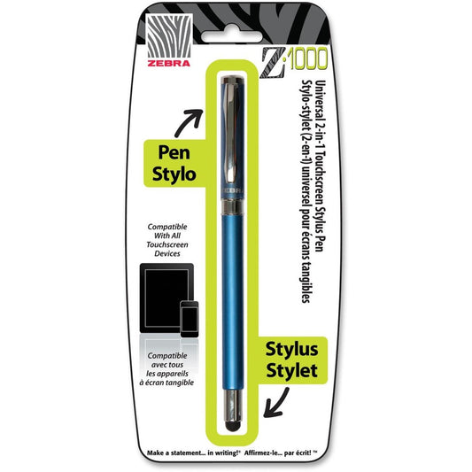 Zebra Pen Z-1000 Ballpoint/Stylus Combo Pen