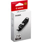 Canon Original Inkjet Ink Cartridge - Black - 1 Each - PGI-250BK