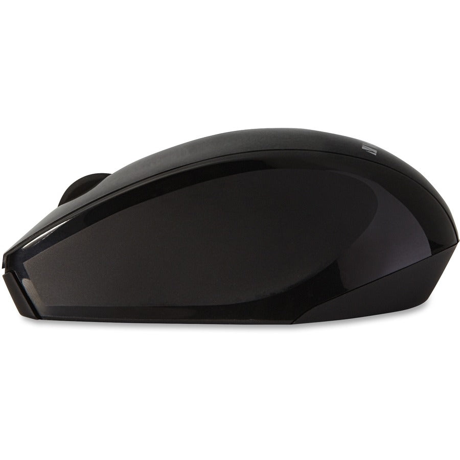 Verbatim Wireless Notebook Multi-Trac Blue LED Mouse - Black - 97992